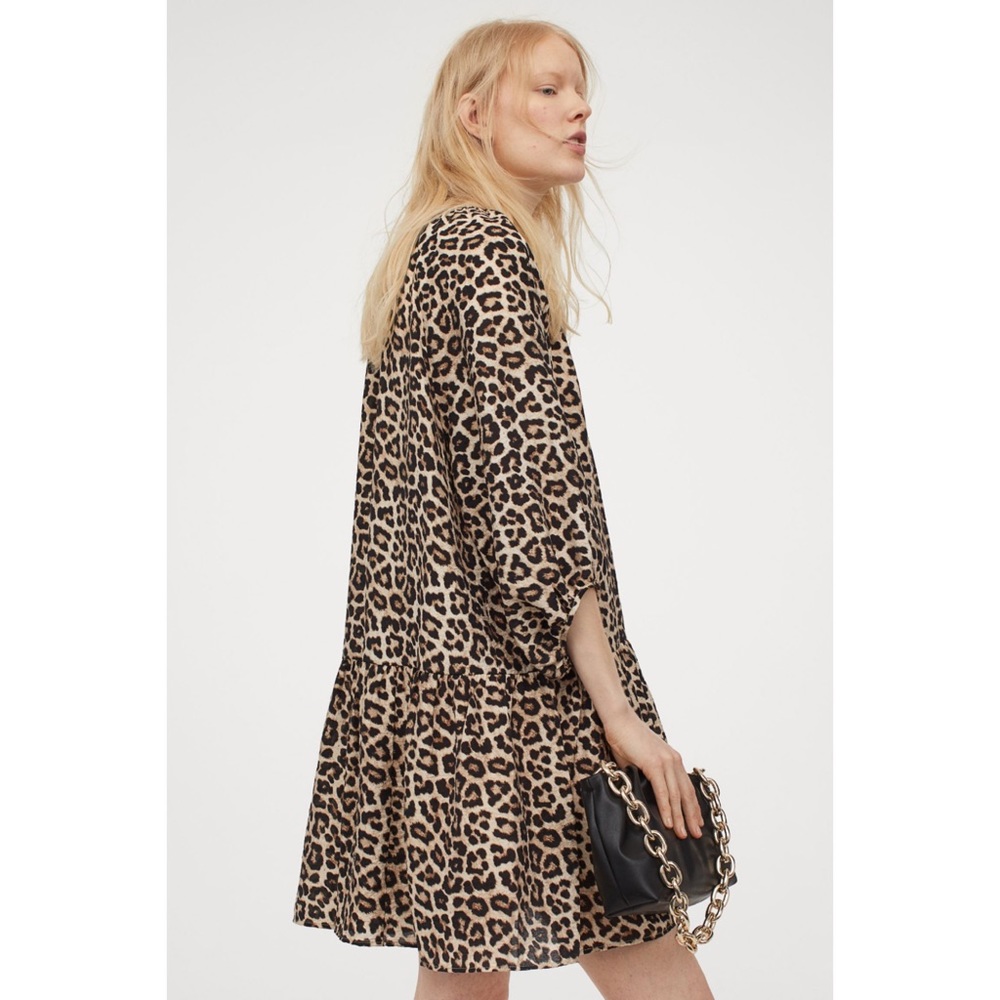 H&M Balloon-sleeved Dress
